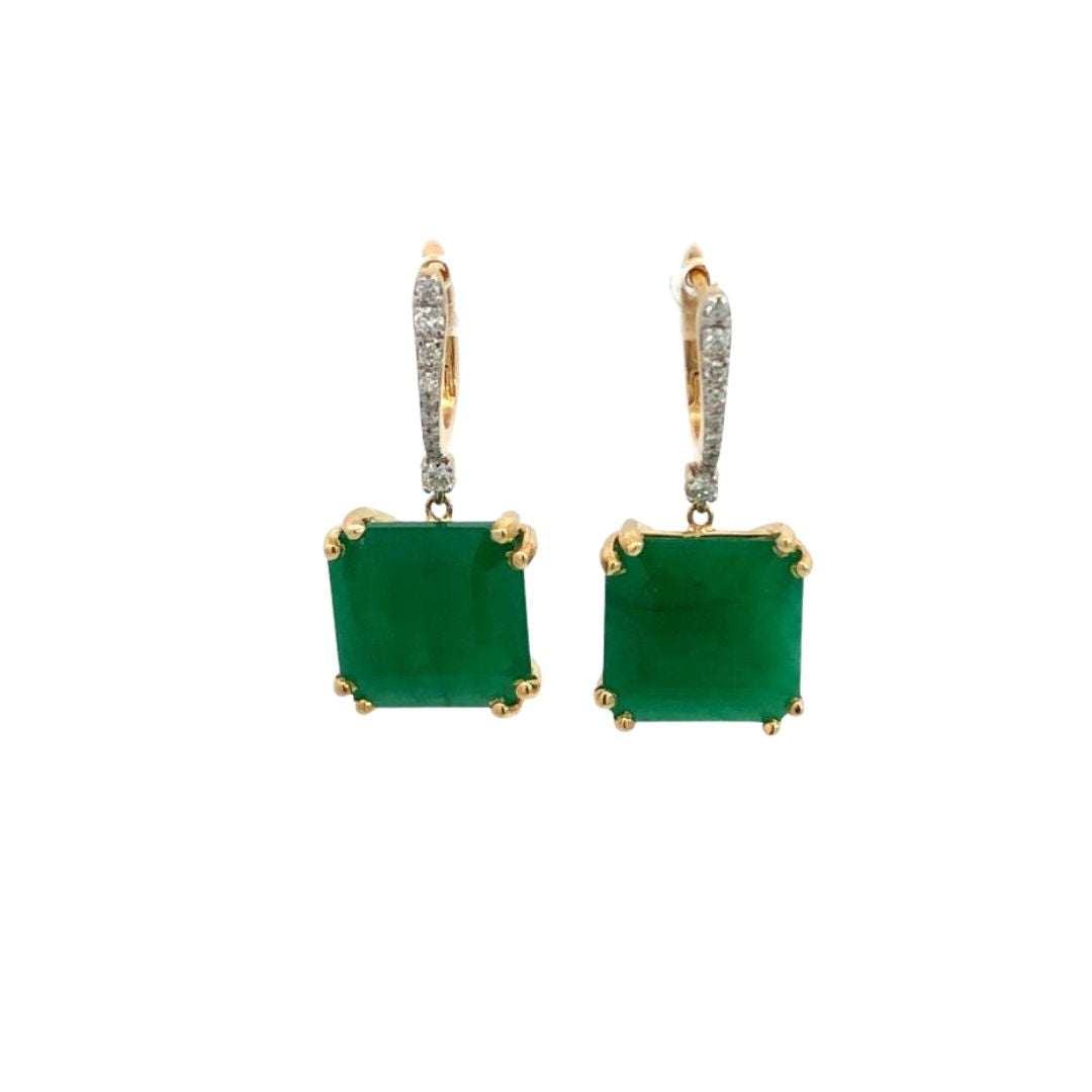 Aretes corte princesa
