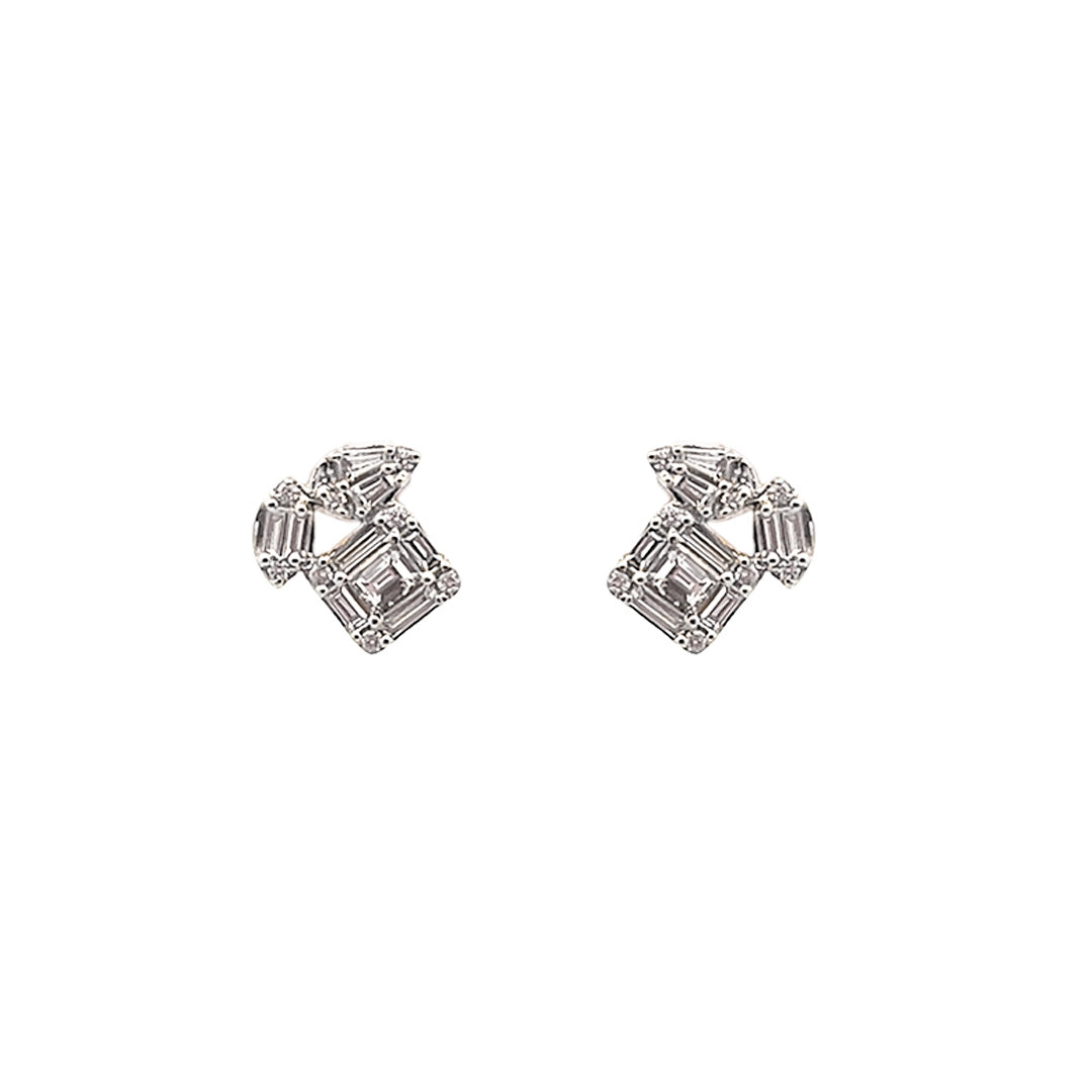 Aretes de diamante