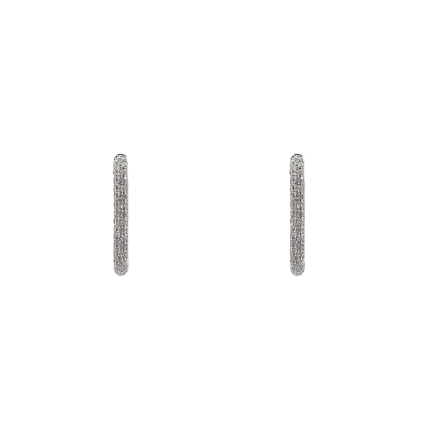 Arracadas con diamantes