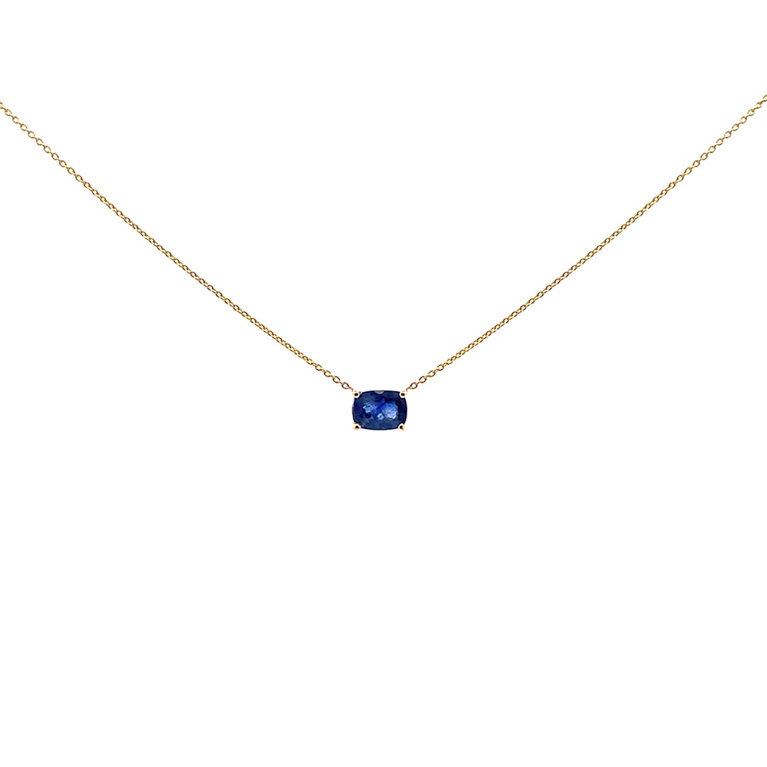 Collar de zafiro