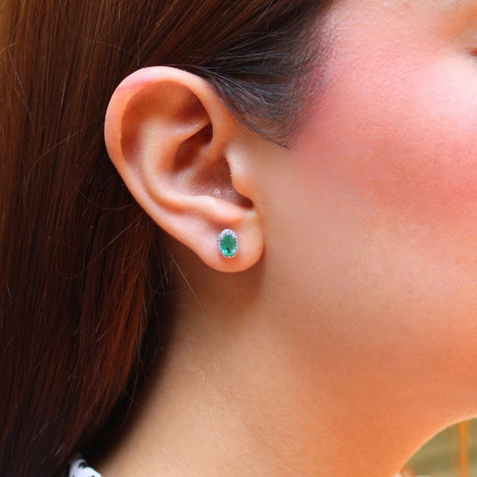 Aretes Esmeralda Imperial