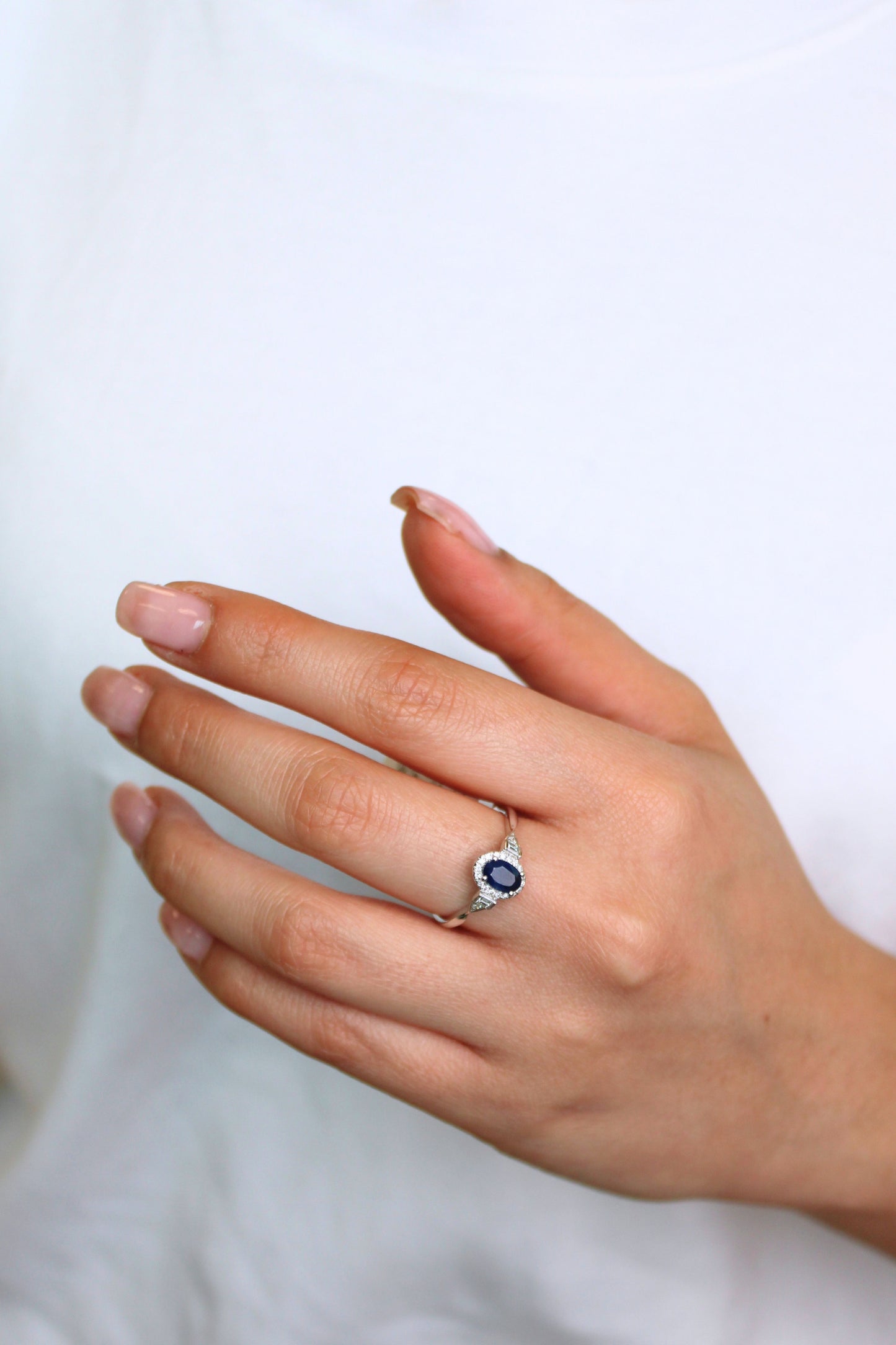 Anillo Brisa Zafiro