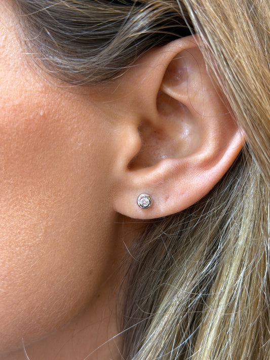 Studs de diamantes
