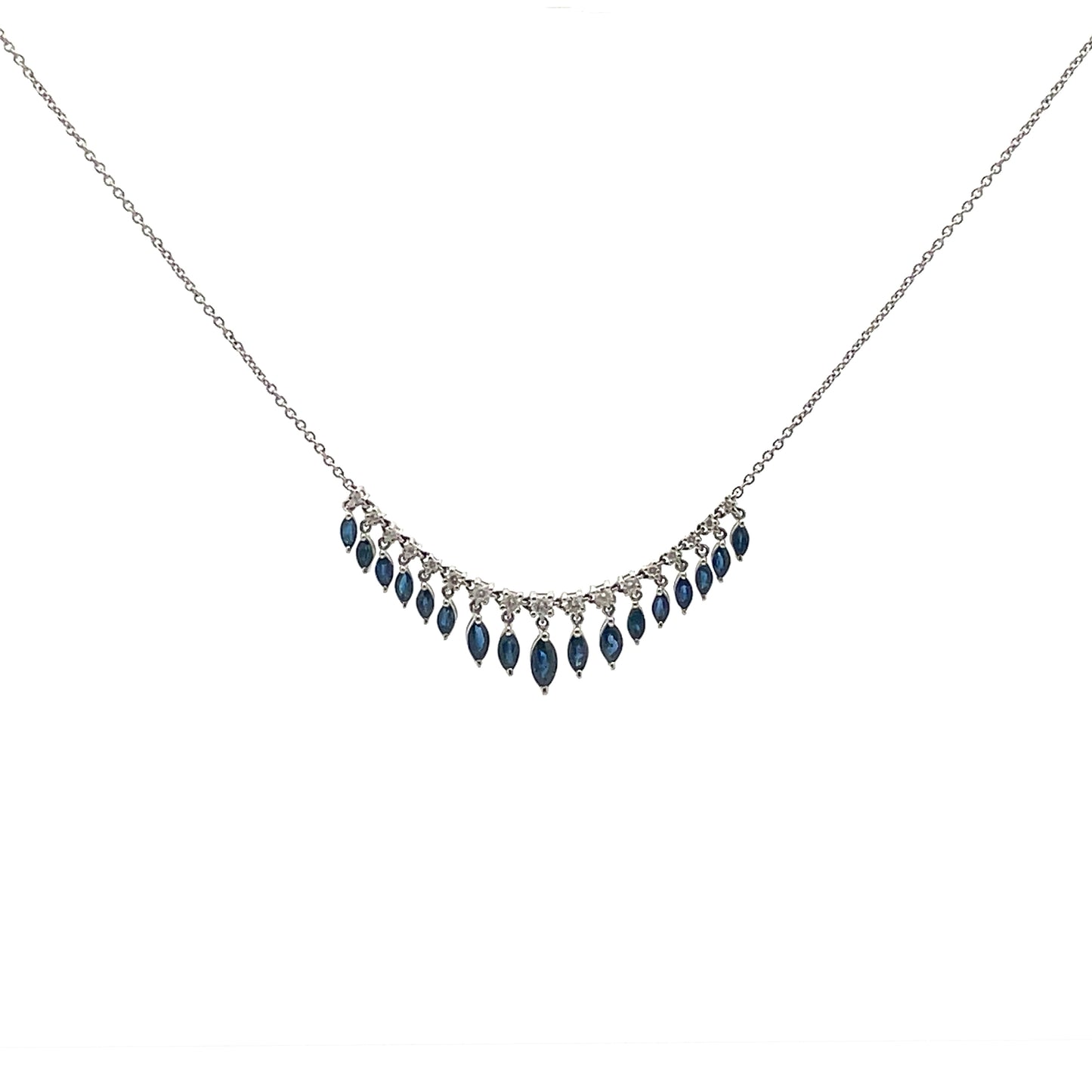 Collar 17 zafiros