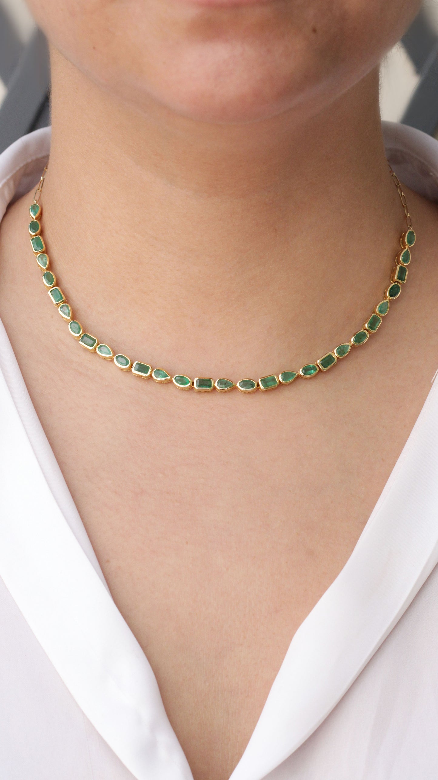 Collar Jardín Esmeralda