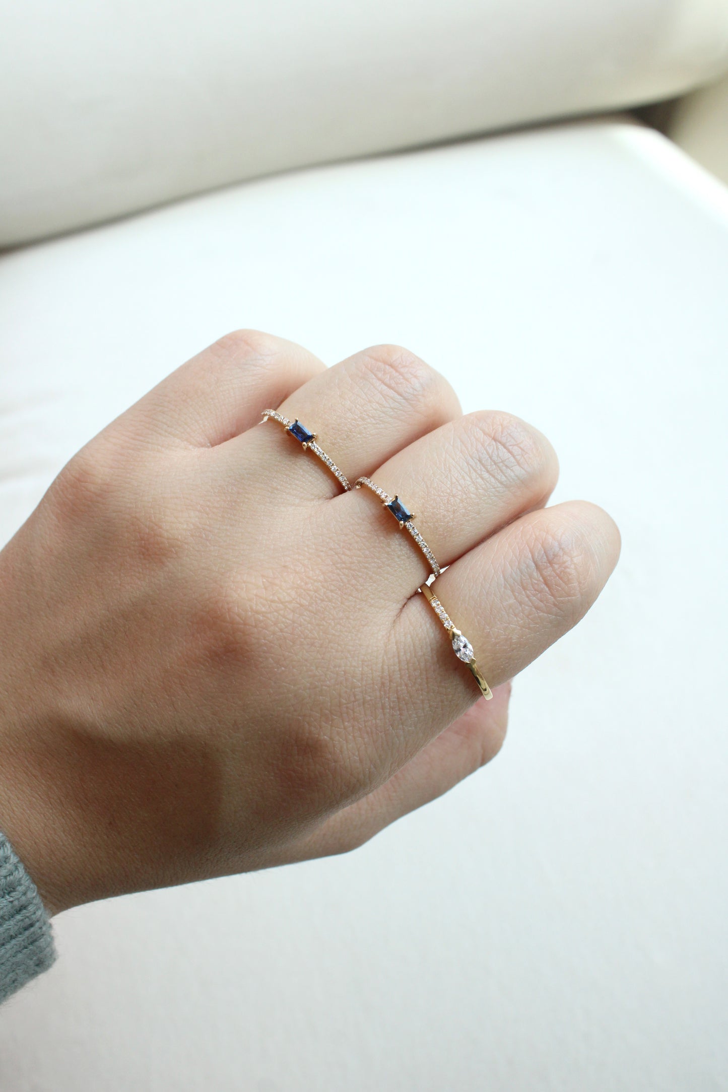 Anillo con diamantes
