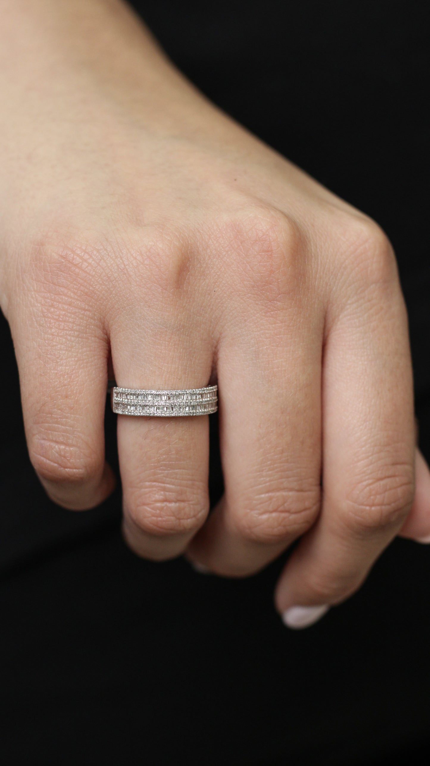 Anillos Aria Líneas dobles mini