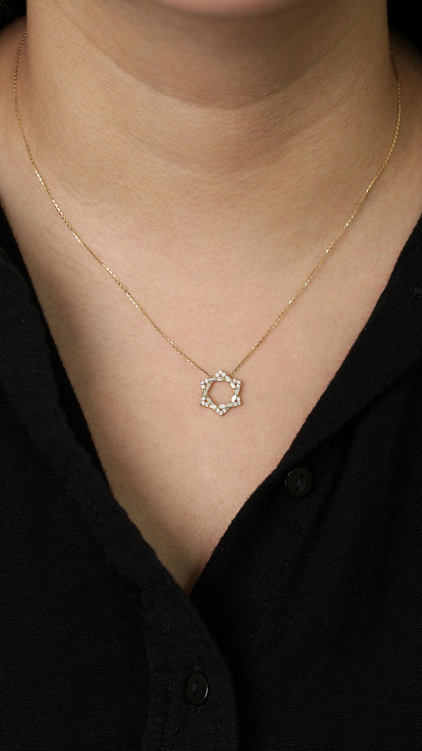 Collar Estrella de David