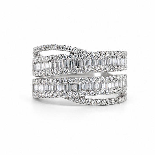 Anillo Aria Cruzado Doble