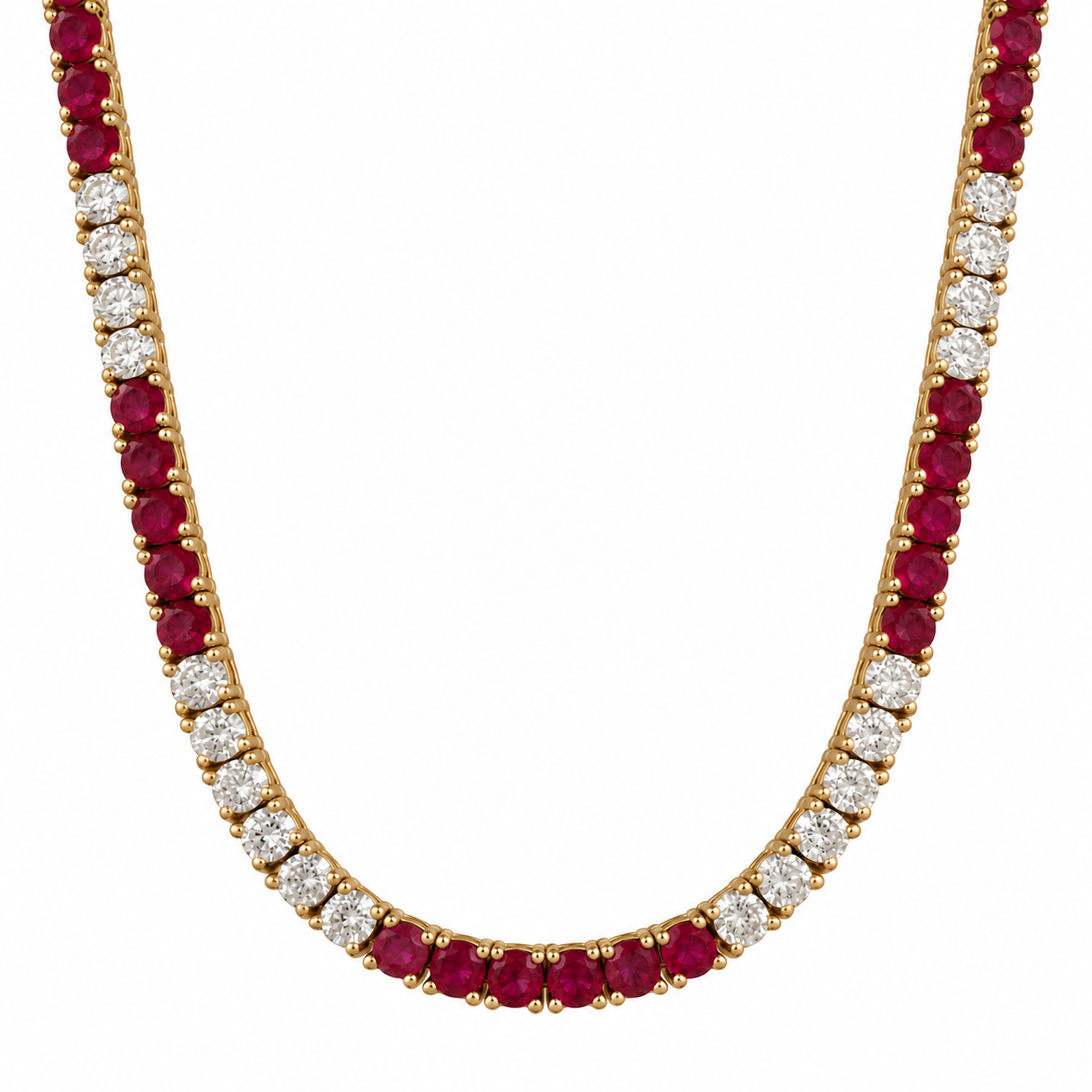 Collar Velmira Rubí