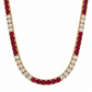 Collar Velmira Rubí