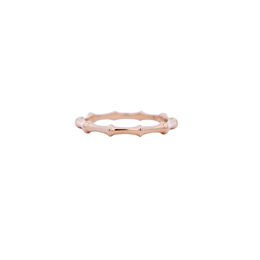 Anillo tipo bambu