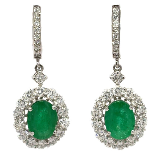 Aretes noche de Esmeralda