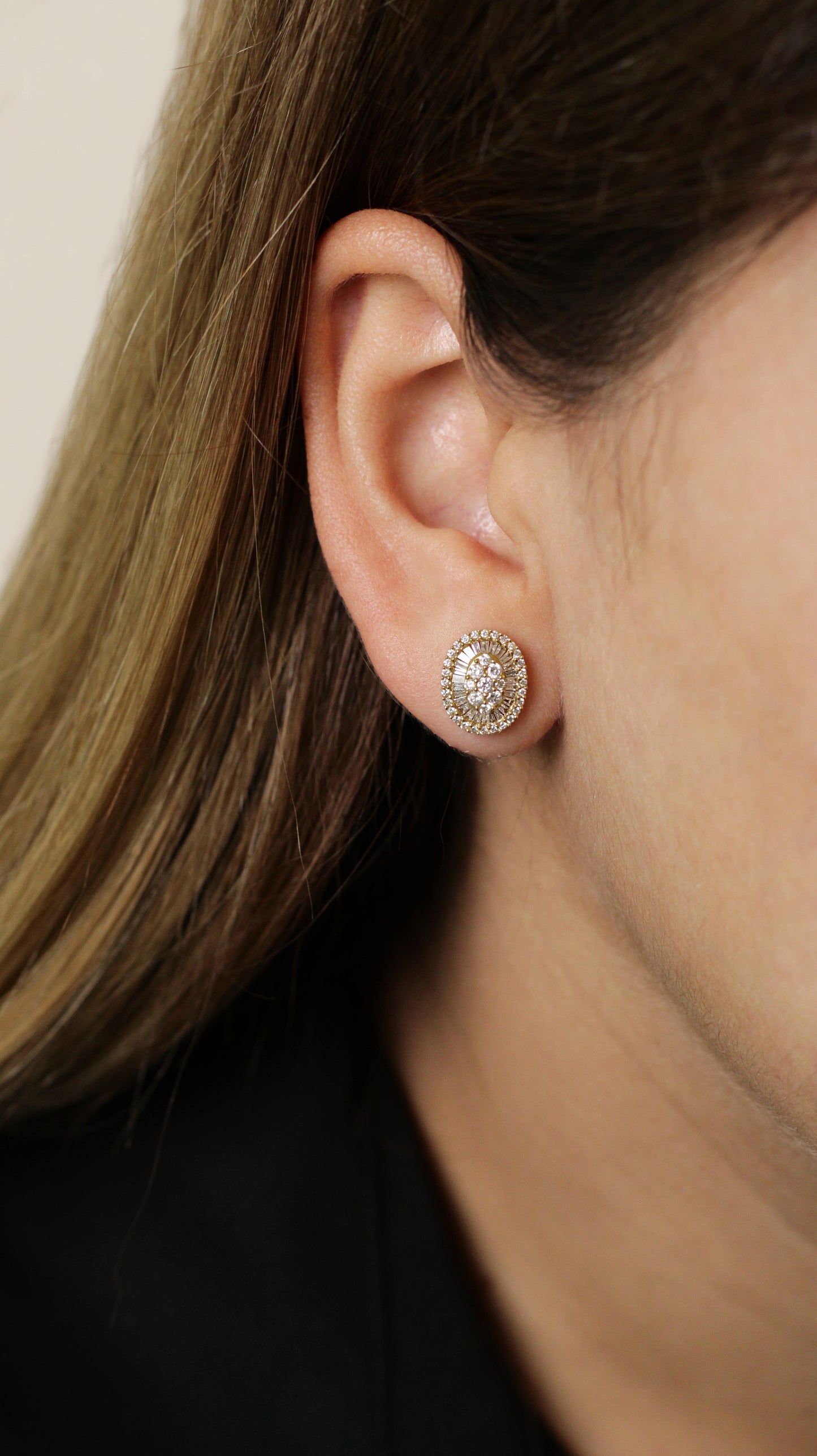 Aretes Aria Oval
