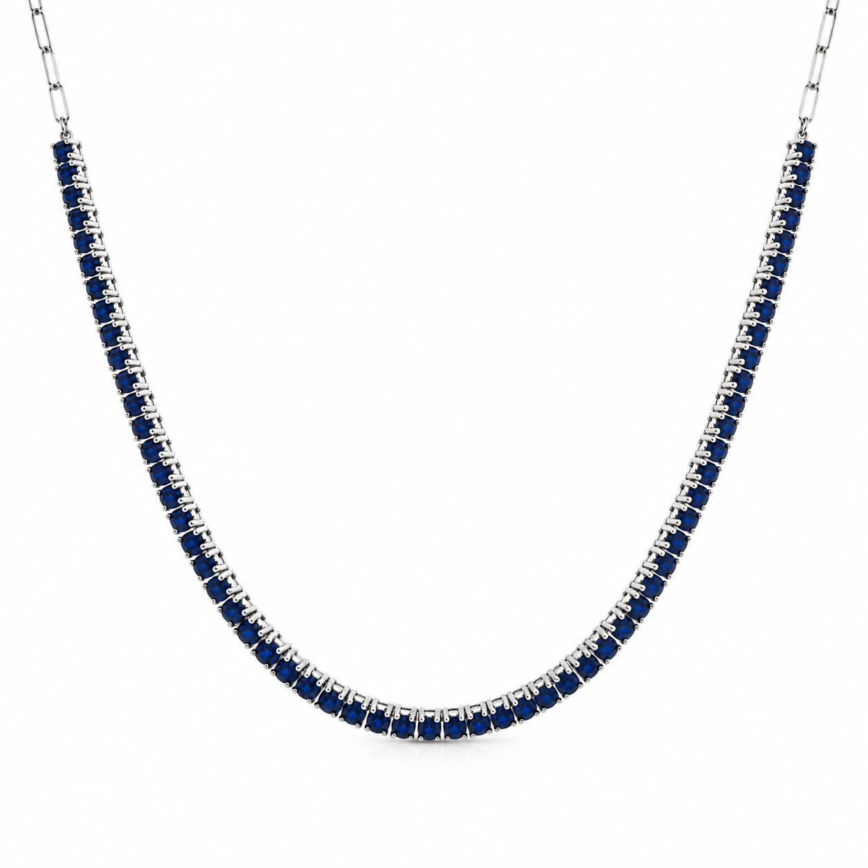 Collar Azur White