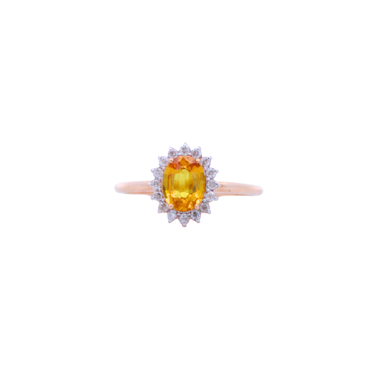 Anillo con diamantes