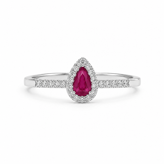 Anillo Teardrop