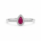 Anillo Teardrop