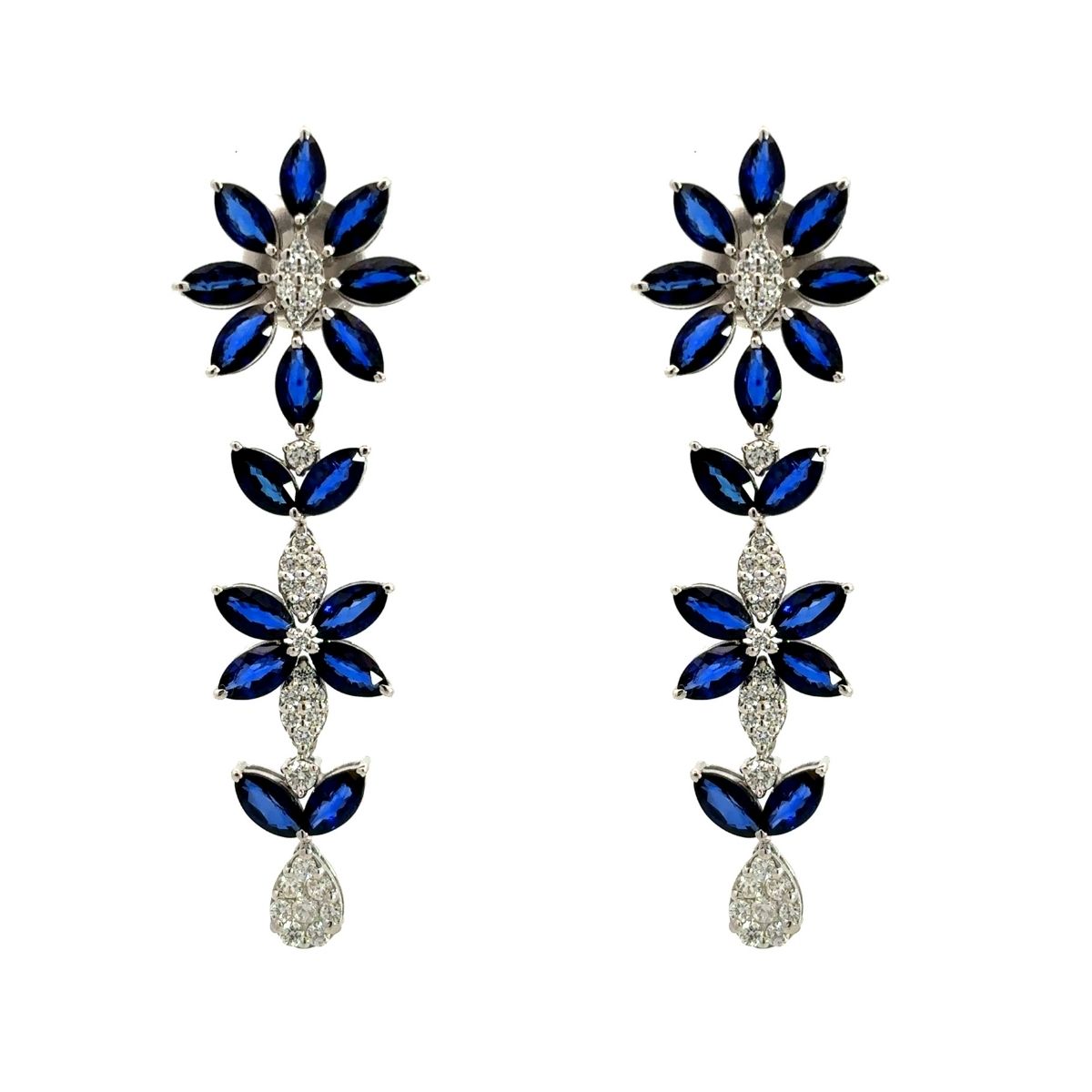 Aretes Flora de Medianoche: