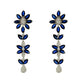 Aretes Flora de Medianoche: