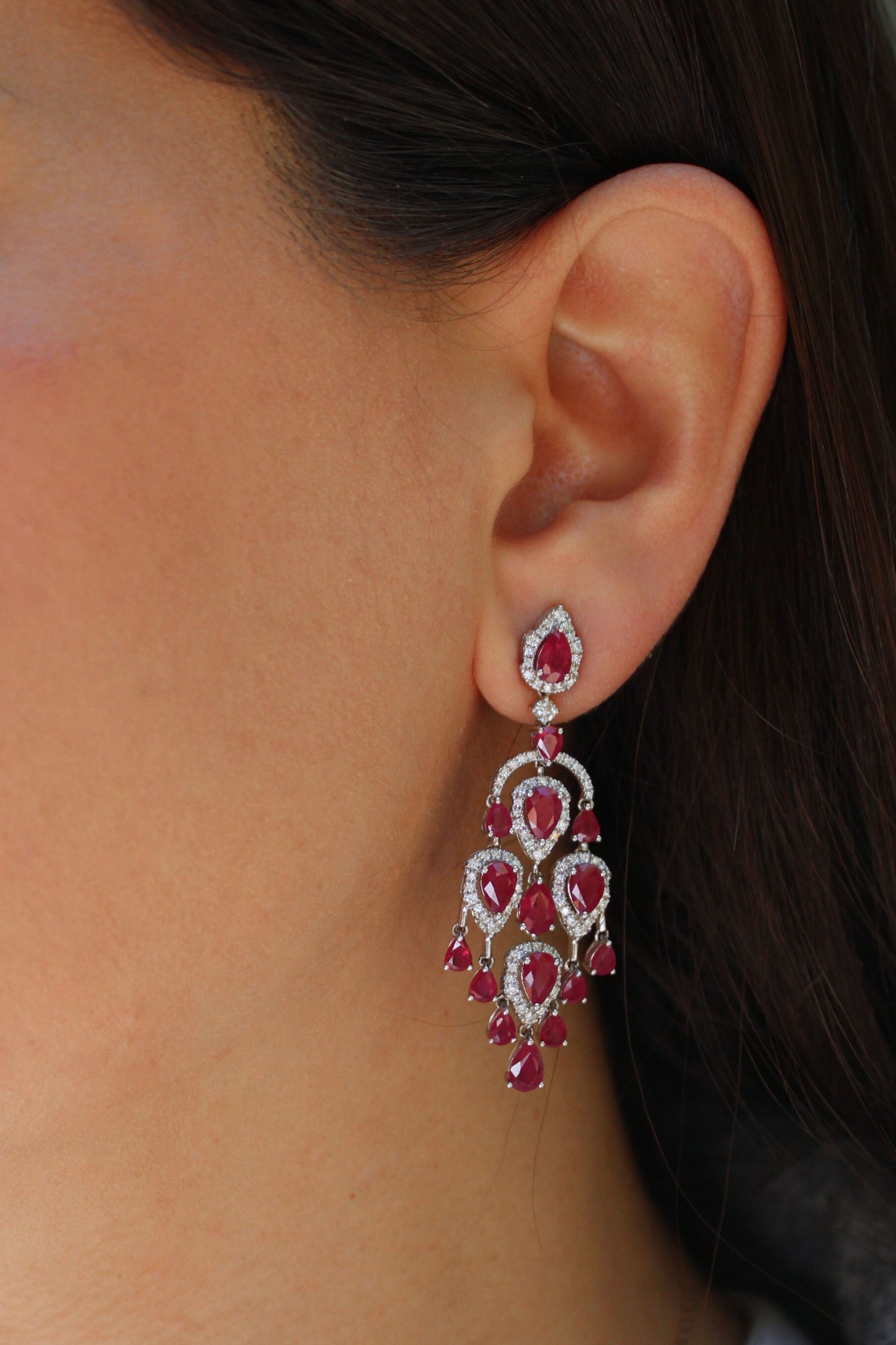 Aretes Molino Rojo