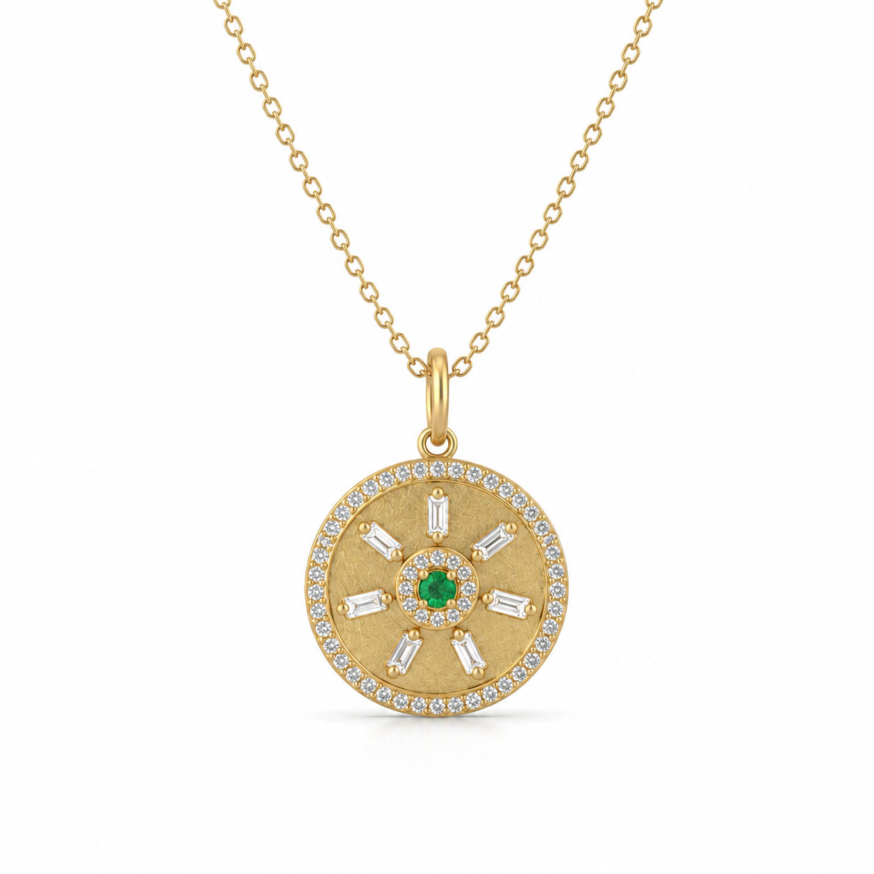Dije Sun of Emerald
