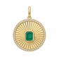 Dije Solara Emerald