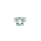 Anillo de aquamarina