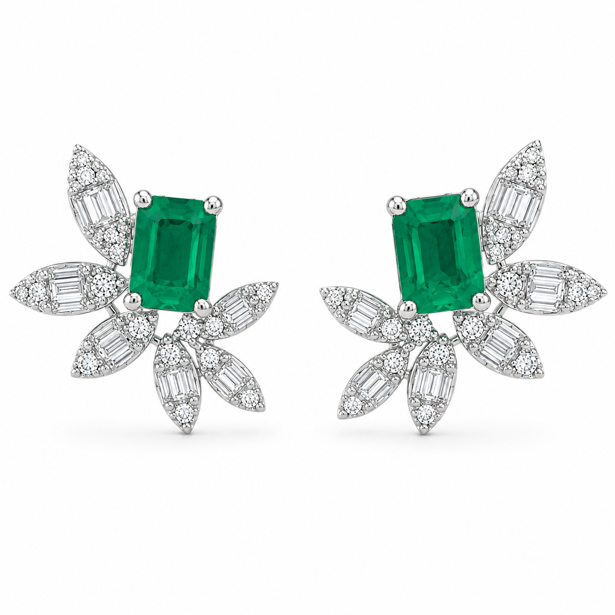 Aretes Velvet Vine Esmeralda