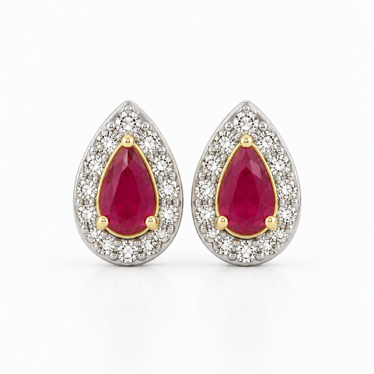 Aretes Ruby Drop