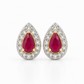 Aretes Ruby Drop