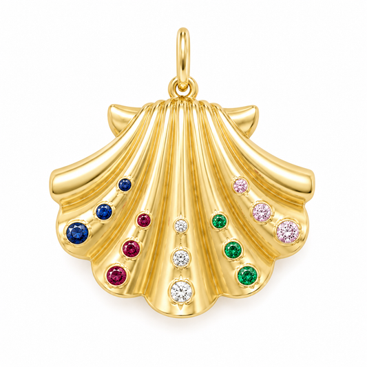Dije Aurora Shell