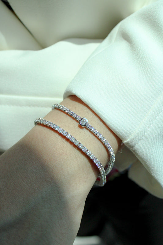 Pulsera de diamantes