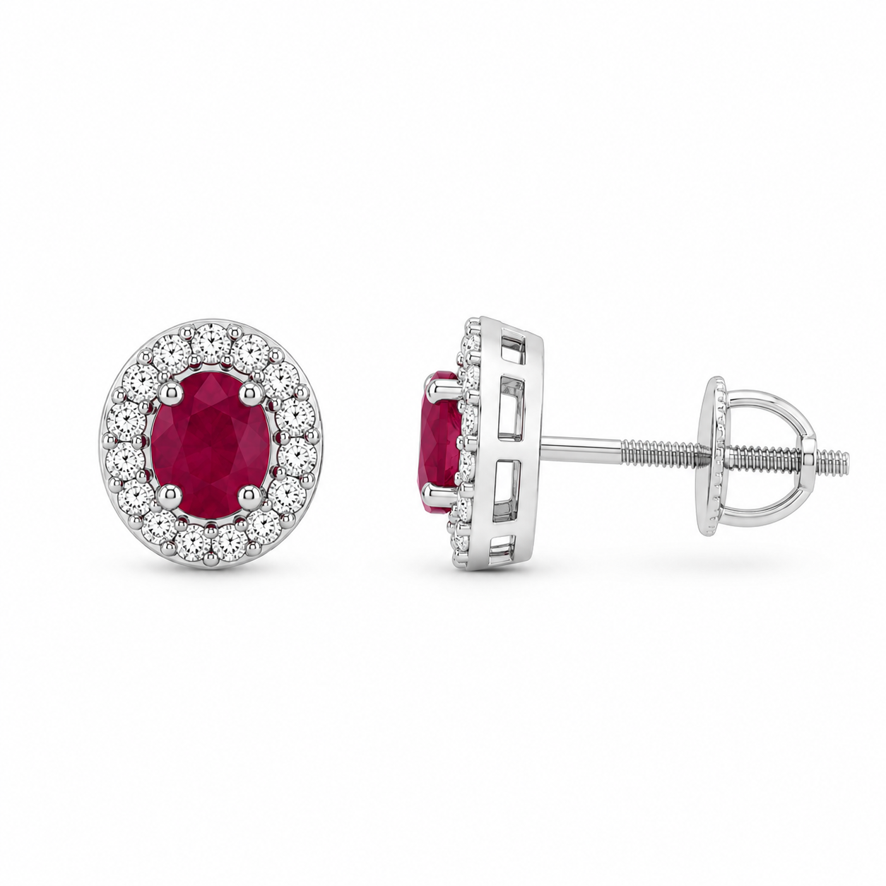 Aretes Rosette Drop