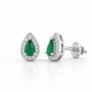 Aretes Emerald Dew