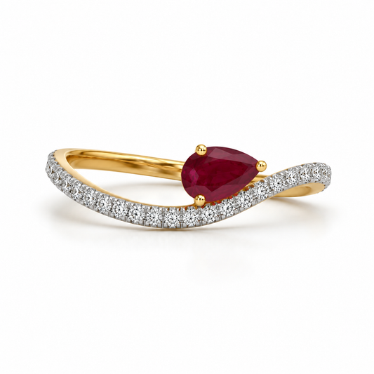Anillo Crimson Arc