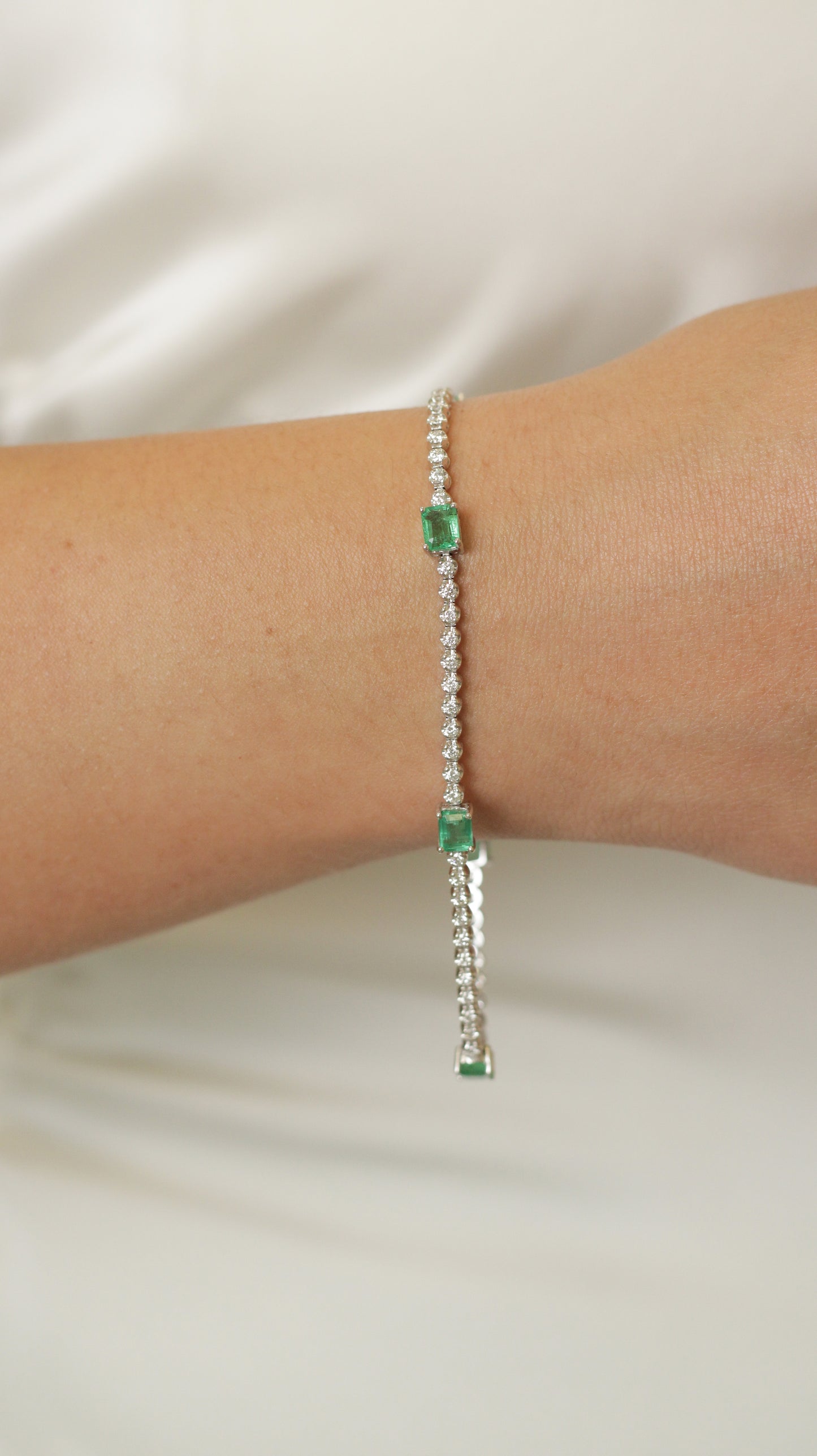 Pulsera Balance Esmeralda
