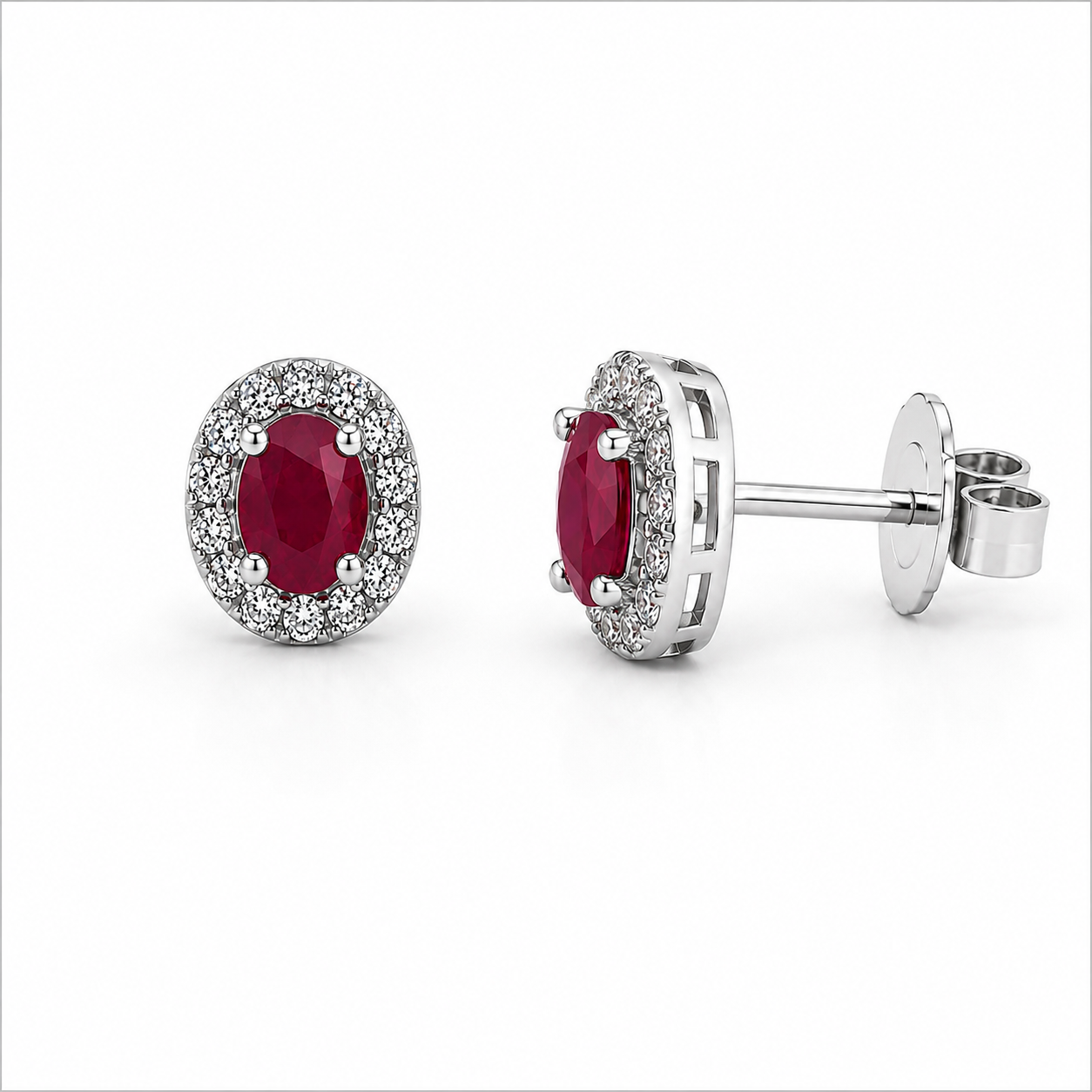 Aretes Rouge Élan