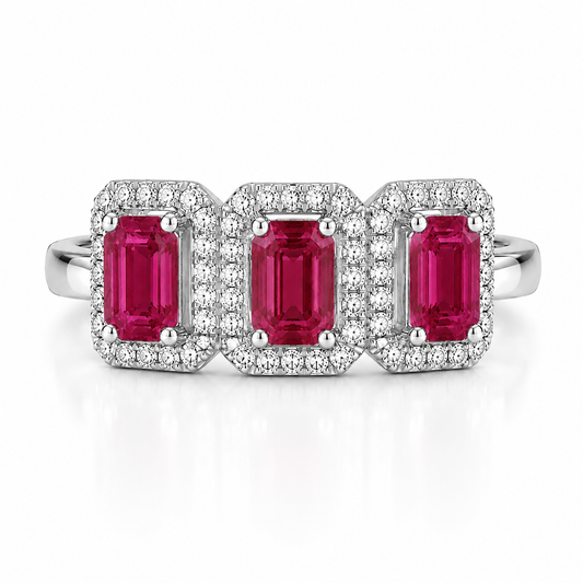 Anillo Rovelle Rubí