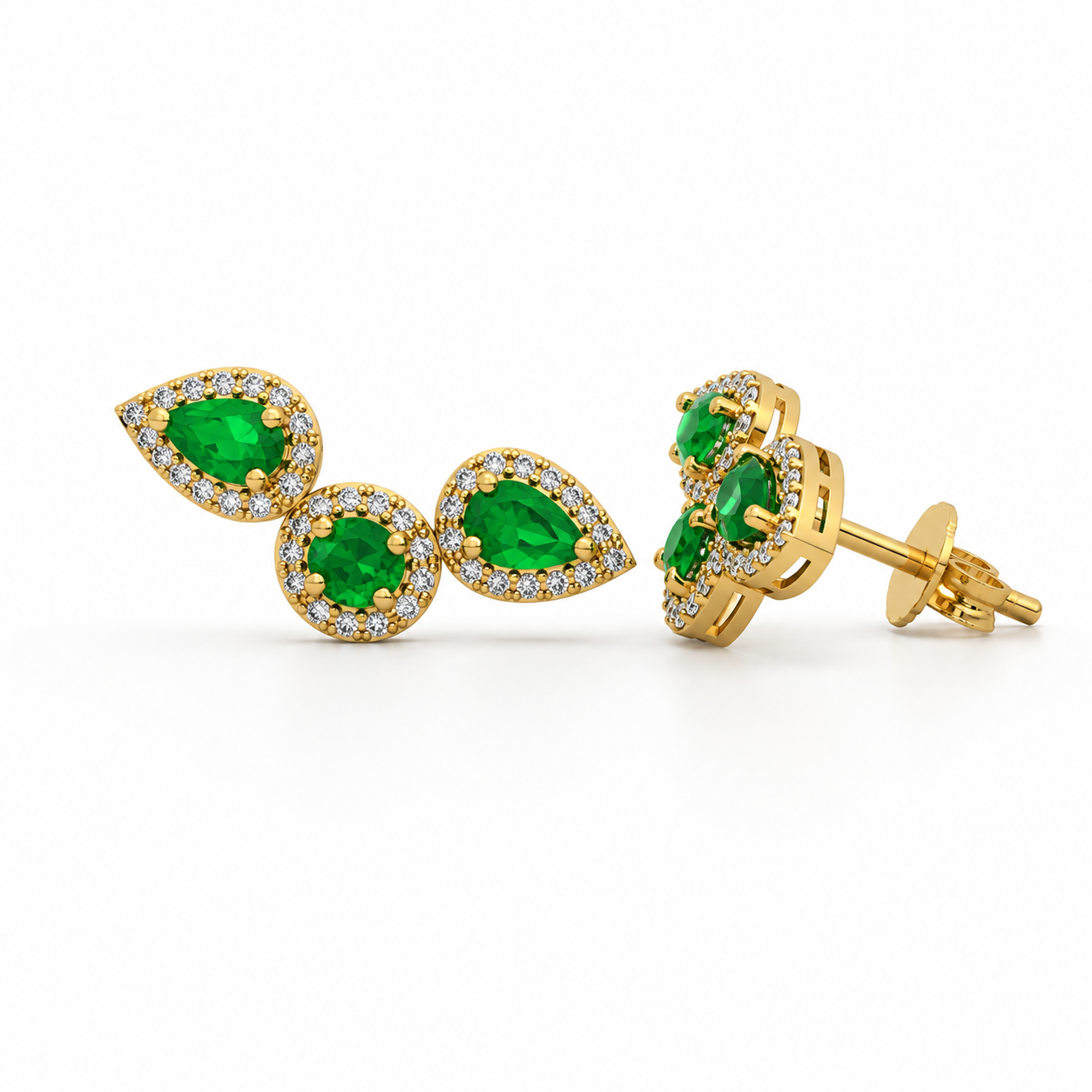 Aretes Trevo