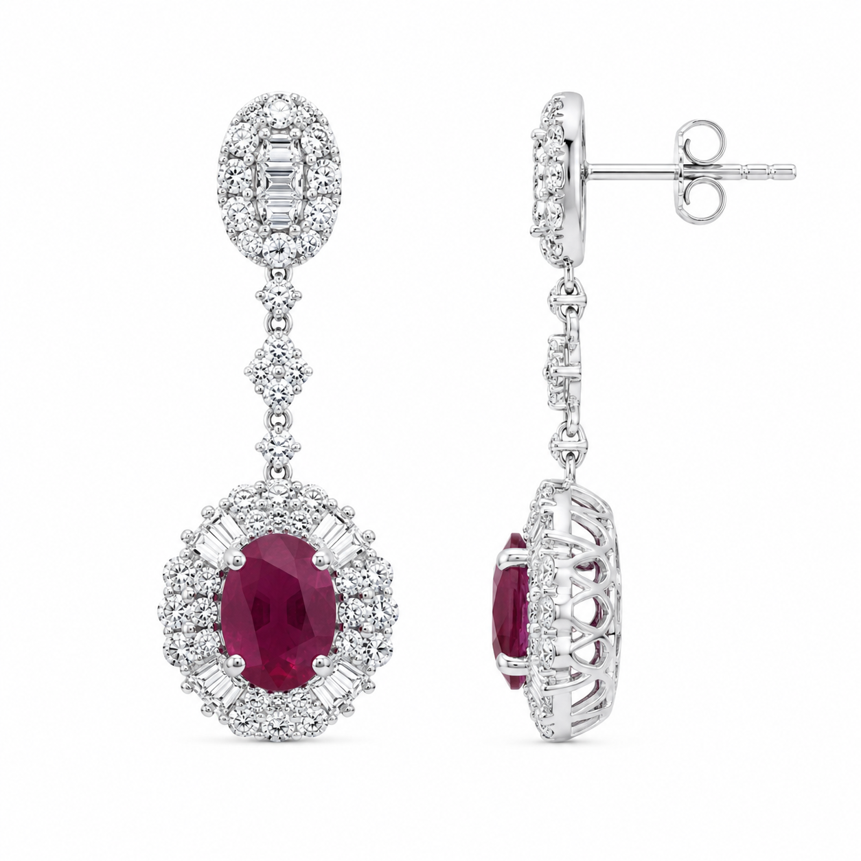 Aretes Étoile Rouge