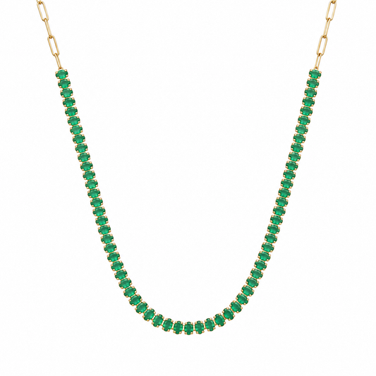 Collar Esmerald Cascade