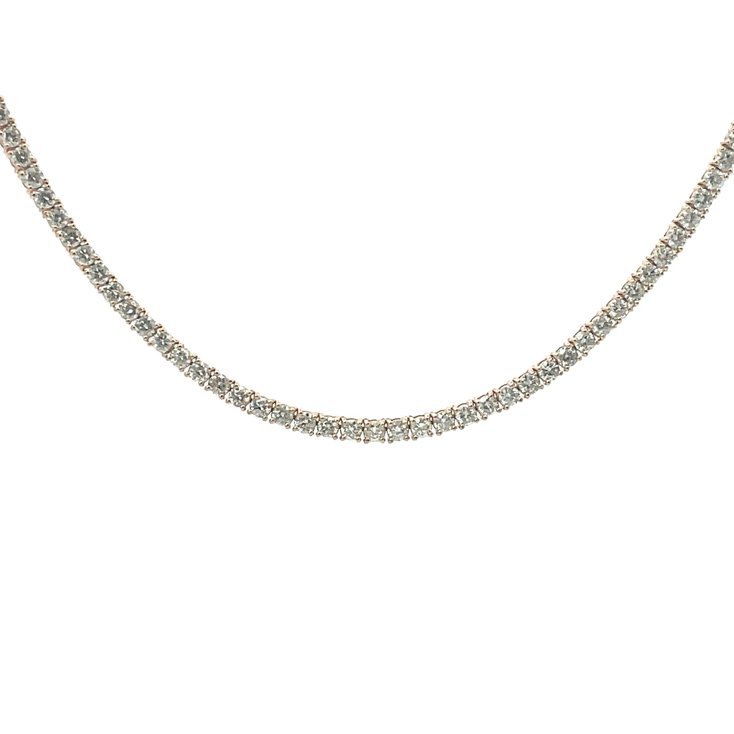 Collar tennis de diamantes