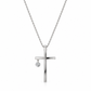 Collar Cruz y Diamante