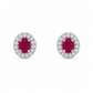 Aretes Rosette Drop