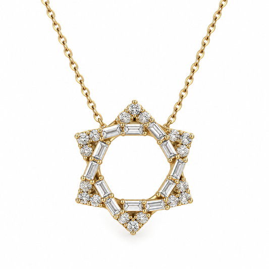 Collar Estrella de David