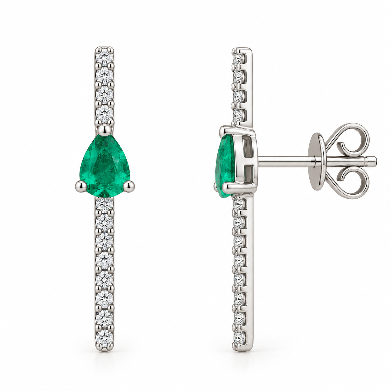 Aretes Zinnia