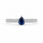 Anillo Clover Zafiro
