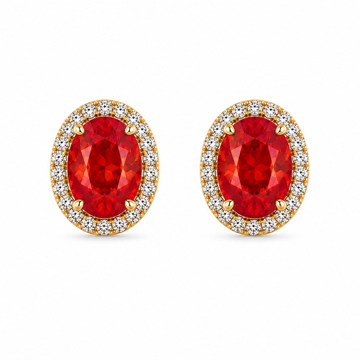 Aretes Carmesí
