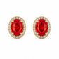 Aretes Carmesí
